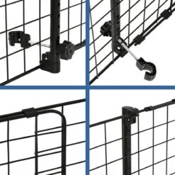 Zenzee - Hondenrek Auto - Hondenrek - Autorek Hond - Bagagerek - Verstelbaar- B91-145cm/H30 Cm- Zwart -Dieren Product Winkel 1200x1200 1839