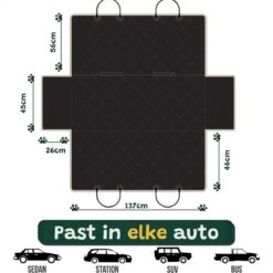 De Blaffende Kat Hondendeken Auto Achterbank En Kofferbak – Beschermhoes – Reisbench Hond – Autodeken Hond – Honden Deken Auto Achterbank - Incl. Hondenriem En Opbergzak – 137 X 147 CM -Dieren Product Winkel 1200x1200 1882
