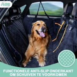 RBE Waterdichte Hondendeken Auto Achterbank En Kofferbak – 137x145 CM – Met Kijk/Gaasvenster - Beschermhoes -Dieren Product Winkel 1200x1200 1900