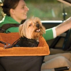 Kurgo - Skybox Booster Seat - Black/Orange - Hondenstoeltje - Hoogzitter Om Naar Buiten Te Kijken -Dieren Product Winkel 1200x1200 1973