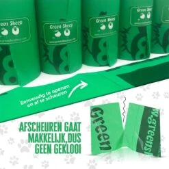 Green Sheep Hondenpoepzakjes Inclusief Poepzakjeshouder Met Zaklamp - 270 Stuks - Milieuvriendelijk - Biologisch Afbreekbaar - Poepzakjes Hond - 33 X 22,5 Cm – Inclusief Poepzakjes Dispenser Met Karabijnhaak En Lamp - Extra Dik -Dieren Product Winkel 1200x1200 1986