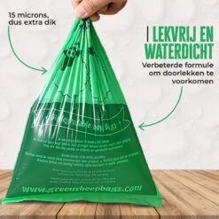 Green Sheep Hondenpoepzakjes Inclusief Poepzakjeshouder Met Zaklamp - 270 Stuks - Milieuvriendelijk - Biologisch Afbreekbaar - Poepzakjes Hond - 33 X 22,5 Cm – Inclusief Poepzakjes Dispenser Met Karabijnhaak En Lamp - Extra Dik -Dieren Product Winkel 1200x1200 1988