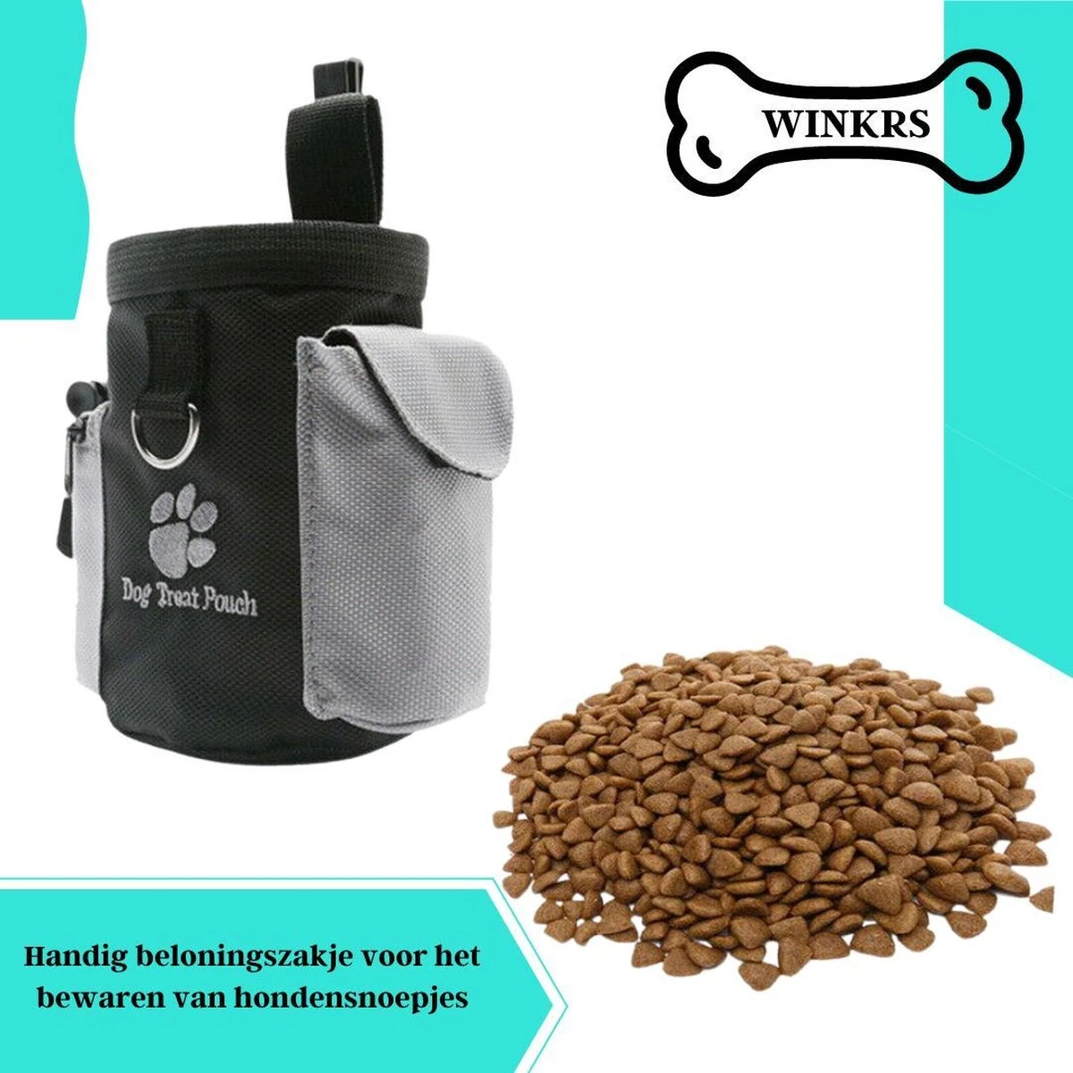 Honden Training Belonings Tasje - Buidel Voor Hondenkoekjes, Poepzakjes Etc. 5 Honden Training Belonings Tasje - Buidel Voor Hondenkoekjes, Poepzakjes Etc. - Afbeelding 5