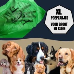 Feathers & Fur - Biologisch Afbreekbare Plastic Honden Poepzakjes - Extra Groot - Extra Sterk - Met Gratis Houder 11 Feathers & Fur - Biologisch Afbreekbare Plastic Honden Poepzakjes - Extra Groot - Extra Sterk - Met Gratis Houder -Dieren Product Winkel 1200x1200 2032