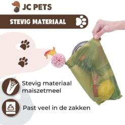 Hondenpoepzakjes - 600 Stuks - 100% Biologisch Afbreekbaar - Poepzakjes Hond - 40 Rollen -Dieren Product Winkel 1200x1200 2045
