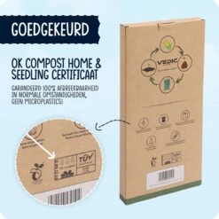 VEDIC® - Hondenpoepzakjes - 100% Composteerbaar - Biologisch Afbreekbaar - 300 Stuks - Extra Sterk - 23 X 33cm -Dieren Product Winkel 1200x1200 2066