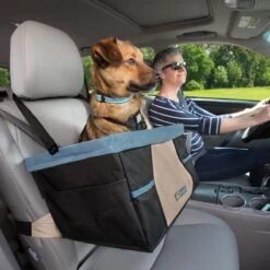 Kurgo Rover Booster Seat - Verhoogde Autostoel Met Eenvoudige Bevestiging Voor Kleine Honden Tot 13kg - Zwart/Blauw 30x40x20cm 18 Kurgo Rover Booster Seat - Verhoogde Autostoel Met Eenvoudige Bevestiging Voor Kleine Honden Tot 13kg - Zwart/Blauw 30x40x20cm -Dieren Product Winkel 1200x1200 2093