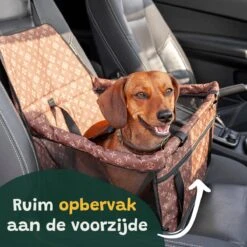 Luxe Autostoel Hond – Opvouwbare Hondenmand Auto – Reisbench Hond – Automand Hond -Hondenstoel Designer -Dieren Product Winkel 1200x1200 2107