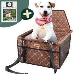 Luxe Autostoel Hond – Opvouwbare Hondenmand Auto – Reisbench Hond – Automand Hond -Hondenstoel Designer -Dieren Product Winkel 1200x1200 2110