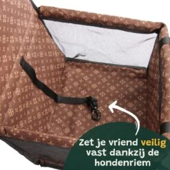 Luxe Autostoel Hond – Opvouwbare Hondenmand Auto – Reisbench Hond – Automand Hond -Hondenstoel Designer -Dieren Product Winkel 1200x1200 2111