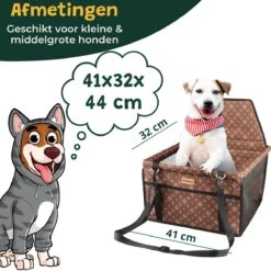 Luxe Autostoel Hond – Opvouwbare Hondenmand Auto – Reisbench Hond – Automand Hond -Hondenstoel Designer -Dieren Product Winkel 1200x1200 2113