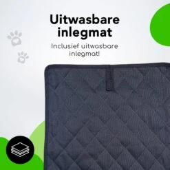 Doxie® Autostoel Hond – Extra Stevig – 40 X 40 Cm – Inclusief Autogordel En Opbergtas – Zwart -Dieren Product Winkel 1200x1200 2127