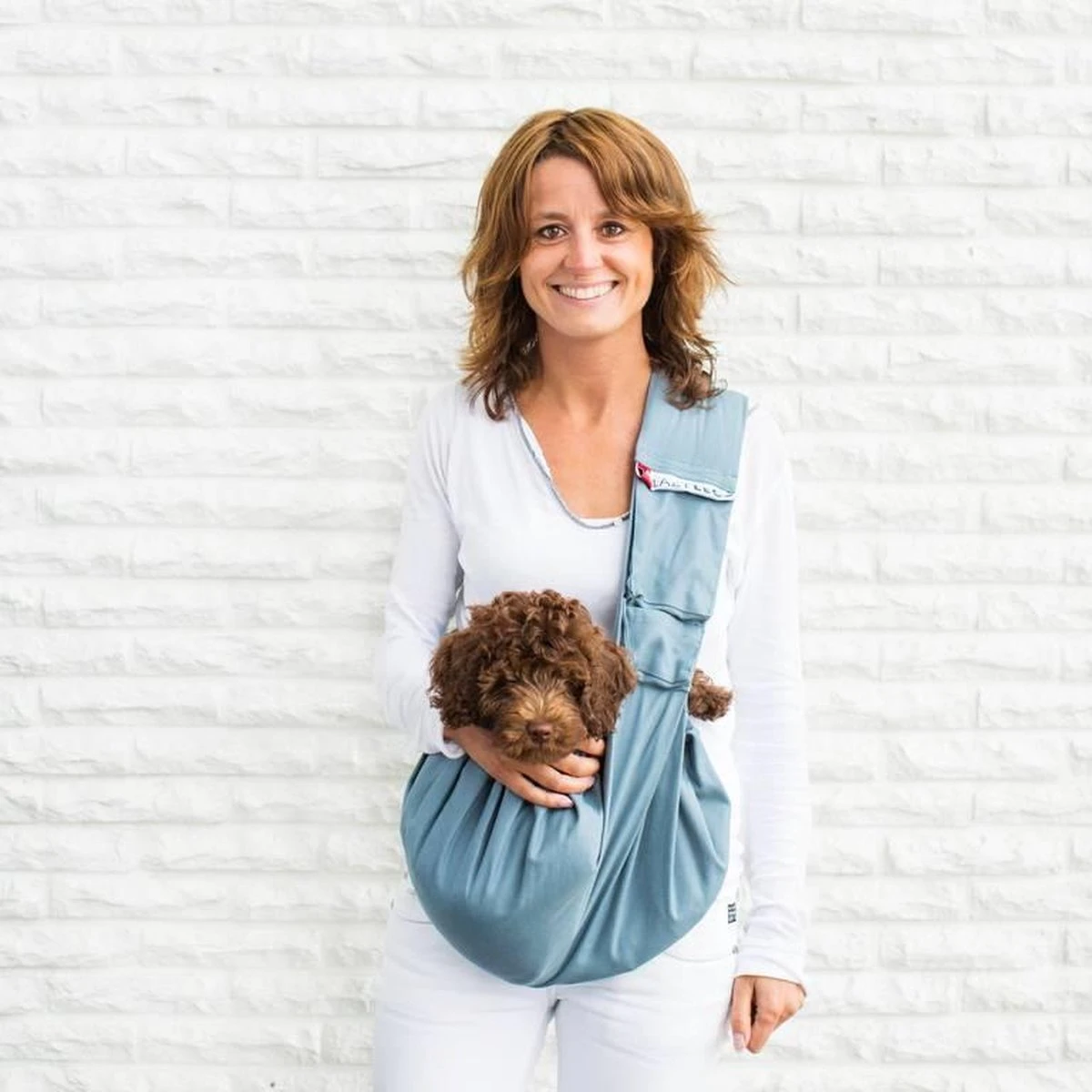 4LazyLegs Draagzak - Donker Blauw - Voor Honden Tot 7kg 4 4LazyLegs Draagzak - Donker Blauw - Voor Honden Tot 7kg - Afbeelding 4