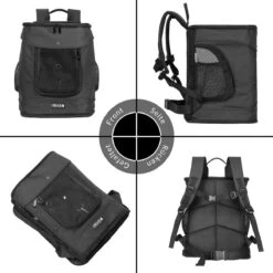 Cadoca Hondenrugzak - Tot 12kg Draagcomfort Verstelbaar - Zwart 25 Cadoca Hondenrugzak - Tot 12kg Draagcomfort Verstelbaar - Zwart -Dieren Product Winkel 1200x1200 2200