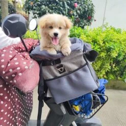 Petspace - Huisdieren Fietstas - Honden Fietsmand - Stuurtas Fiets - Fietsmand Voor Honden - Hondenfietsmand Voorop - Grijs 22 Petspace - Huisdieren Fietstas - Honden Fietsmand - Stuurtas Fiets - Fietsmand Voor Honden - Hondenfietsmand Voorop - Grijs -Dieren Product Winkel 1200x1200 2219