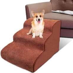 Snoots - Hondentrap - Hondentrapje Voor Honden - Opstapje Hond - 40 Cm Hoog - 3 Treden