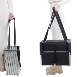 Hondentrap Auto Voor Grote En Kleine Honden PRIORPET - Oplichtende Markering - Opvouwbare Autotrap Voor Stijve Gewrichten - Hondenloopplank Geschikt Voor Alle Auto's - Antislip - 6 Treden -Dieren Product Winkel 1200x1200 2261