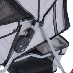 Zenzee - Hondenbuggy - Honden Buggy - Hondentrolley - Hondenwagen - Opvouwbaar - Parkeerrem - Opbergruimte - Grijs 15 Zenzee - Hondenbuggy - Honden Buggy - Hondentrolley - Hondenwagen - Opvouwbaar - Parkeerrem - Opbergruimte - Grijs -Dieren Product Winkel 1200x1200 2283