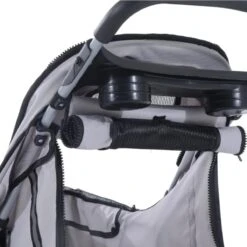 Zenzee - Hondenbuggy - Honden Buggy - Hondentrolley - Hondenwagen - Opvouwbaar - Parkeerrem - Opbergruimte - Grijs 18 Zenzee - Hondenbuggy - Honden Buggy - Hondentrolley - Hondenwagen - Opvouwbaar - Parkeerrem - Opbergruimte - Grijs -Dieren Product Winkel 1200x1200 2284