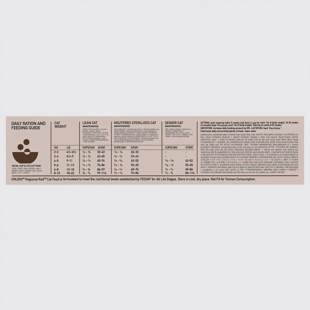 Orijen Regional Red Cat - Kattenvoer - 5.4 Kg 12 Orijen Regional Red Cat - Kattenvoer - 5.4 Kg - Afbeelding 12