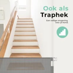 Château Animaux® - Tot 180cm Breed Traphekje Oprolbaar Hond - Stijlvolle Oplossing - Dieren Hek - Honden Hek -Dieren Product Winkel 1200x1200 2333