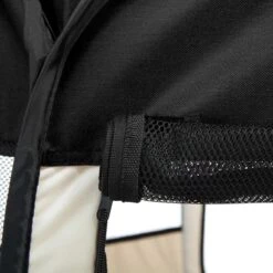 Dailyibed Opvouwbare Puppyren - Zwart - 115x115x58 Cm - Incl. Draagtas - Incl. Voederbak -Dieren Product Winkel 1200x1200 2349