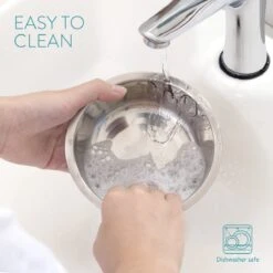 Navaris Verhoogd Dubbel Dieren Voedingsstation - 2 Kommen Voor Katten En Kleine Honden - Roestvrij Staal - Verhoogde Bamboe Standaard 9 Navaris Verhoogd Dubbel Dieren Voedingsstation - 2 Kommen Voor Katten En Kleine Honden - Roestvrij Staal - Verhoogde Bamboe Standaard -Dieren Product Winkel 1200x1200 241