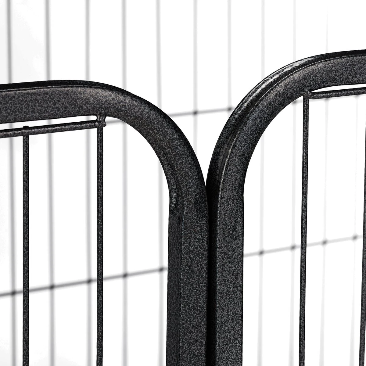 Relaxdays Puppyren - Hondenren - Puppykennel - Konijnenren - Bodem - Metaal - Div. Grootte - M 9 Relaxdays Puppyren - Hondenren - Puppykennel - Konijnenren - Bodem - Metaal - Div. Grootte - M - Afbeelding 9