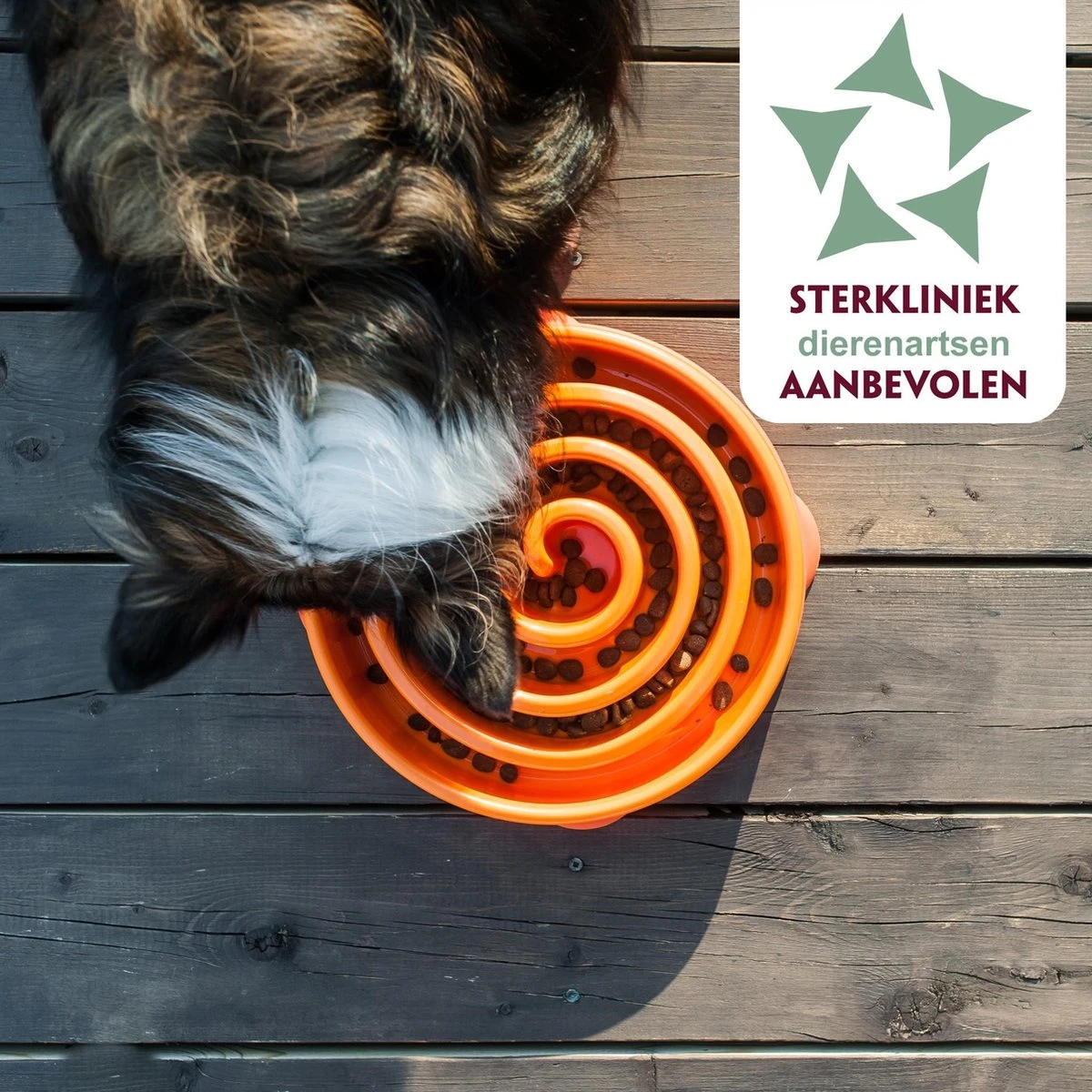 Outward Hound Slo Bowl Fun Feeder Voerbak - M - Oranje - Ø 28 Cm 12 Outward Hound Slo Bowl Fun Feeder Voerbak - M - Oranje - Ø 28 Cm - Afbeelding 12