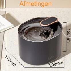 JEAS - Drinkfontein - Drinkfontein Kat & Hond - Incl. 3 Filters - Waterfontein Kat -Dieren Product Winkel 1200x1200 2618