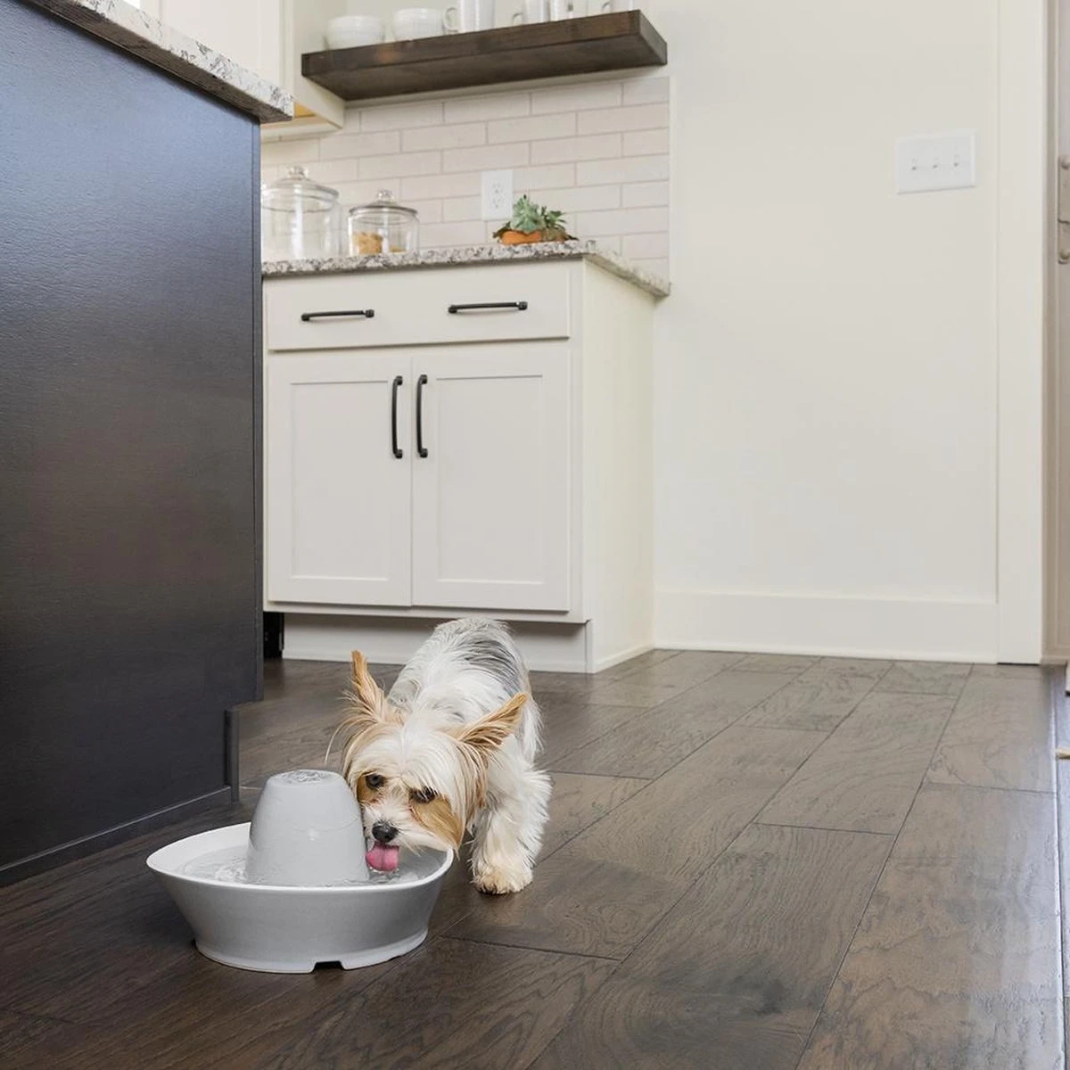 PetSafe® Streamside Ceramic Pet Fountain - Keramische Drinkfontein Voor Katten En Kleine Honden - Water Borrelt Zacht Over De Toren - Door Het Design Van Alle Kanten Bereikbaar - 1,8 Liter - PetSafe Streamside 5 PetSafe® Streamside Ceramic Pet Fountain - Keramische Drinkfontein Voor Katten En Kleine Honden - Water Borrelt Zacht Over De Toren - Door Het Design Van Alle Kanten Bereikbaar - 1,8 Liter - PetSafe Streamside - Afbeelding 5