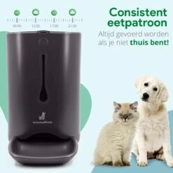 Automatische Voerbak Kat En Hond - Voerautomaat Kat - Voerdispenser Voor Huisdier - Smartphone Besturing - Zwart - Compatibel Met 2,4Ghz -Dieren Product Winkel 1200x1200 2681