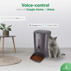 Automatische Voerbak Kat En Hond - Voerautomaat Kat - Voerdispenser Voor Huisdier - Smartphone Besturing - Zwart - Compatibel Met 2,4Ghz -Dieren Product Winkel 1200x1200 2682