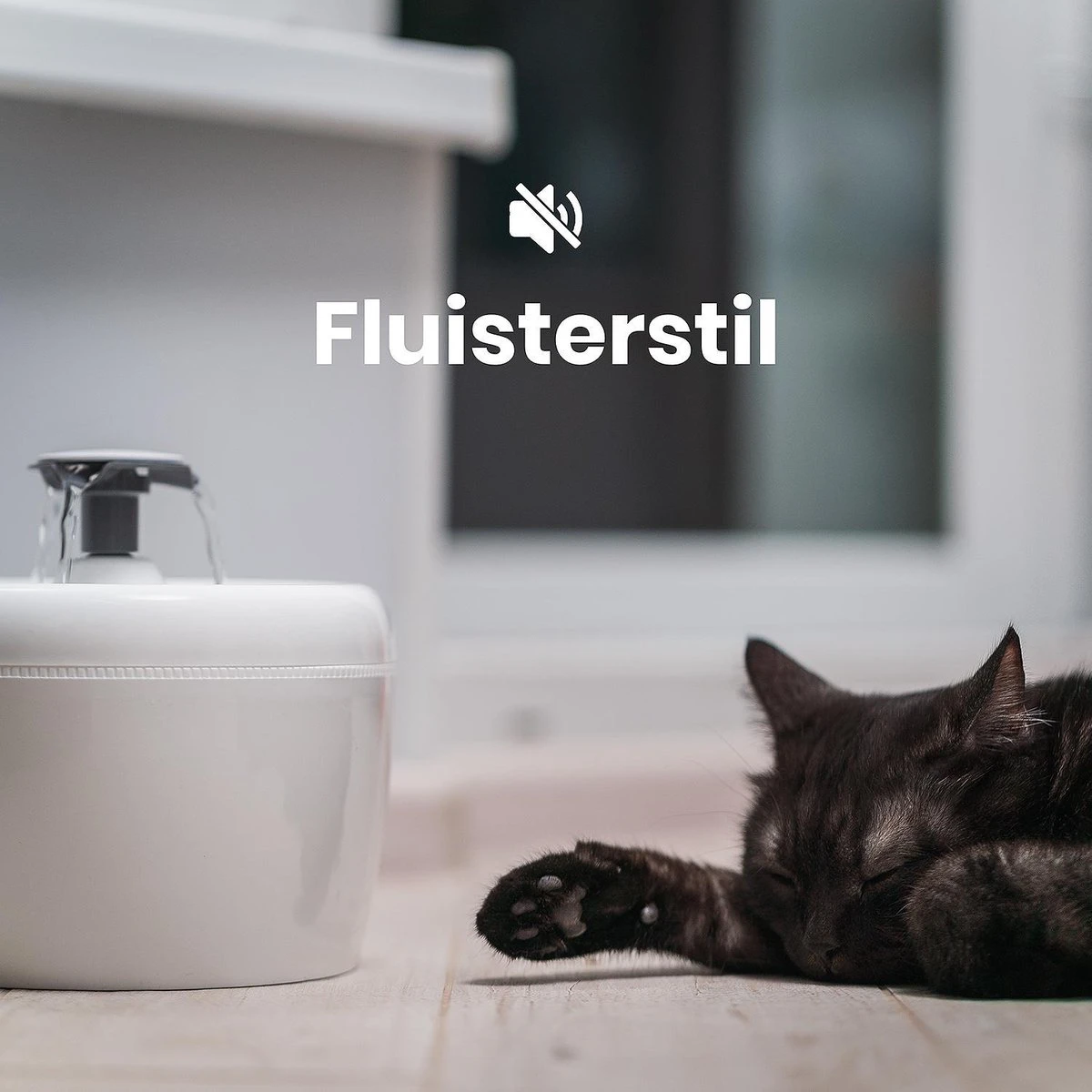 TrevoPet® Drinkfontein Kat - Waterfontein Kat - Kattenfontein - Fluisterstil - Drinkfontein - Drinkbak Kat - 2.5 Liter - Inclusief Filter - Wit 5 TrevoPet® Drinkfontein Kat - Waterfontein Kat - Kattenfontein - Fluisterstil - Drinkfontein - Drinkbak Kat - 2.5 Liter - Inclusief Filter - Wit - Afbeelding 5