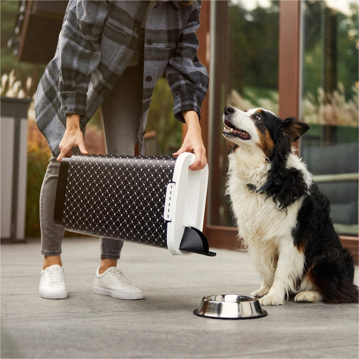 Rotho Voedselcontainer CODY - Voeropslag - 50l - Zwart 6 Rotho Voedselcontainer CODY - Voeropslag - 50l - Zwart - Afbeelding 6