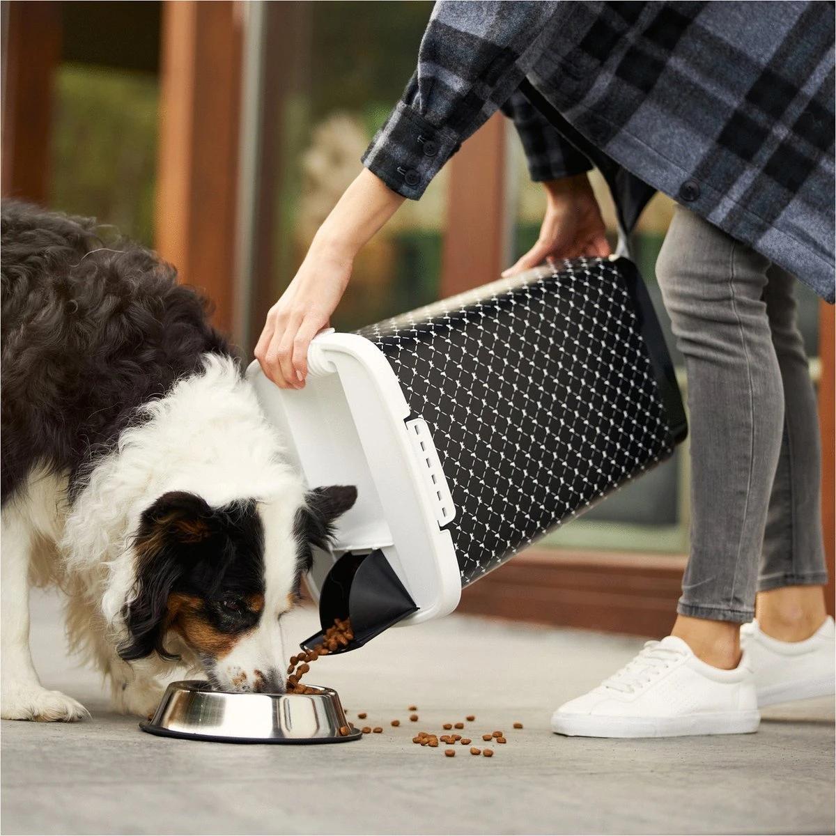 Rotho Voedselcontainer CODY - Voeropslag - 50l - Zwart 8 Rotho Voedselcontainer CODY - Voeropslag - 50l - Zwart - Afbeelding 8