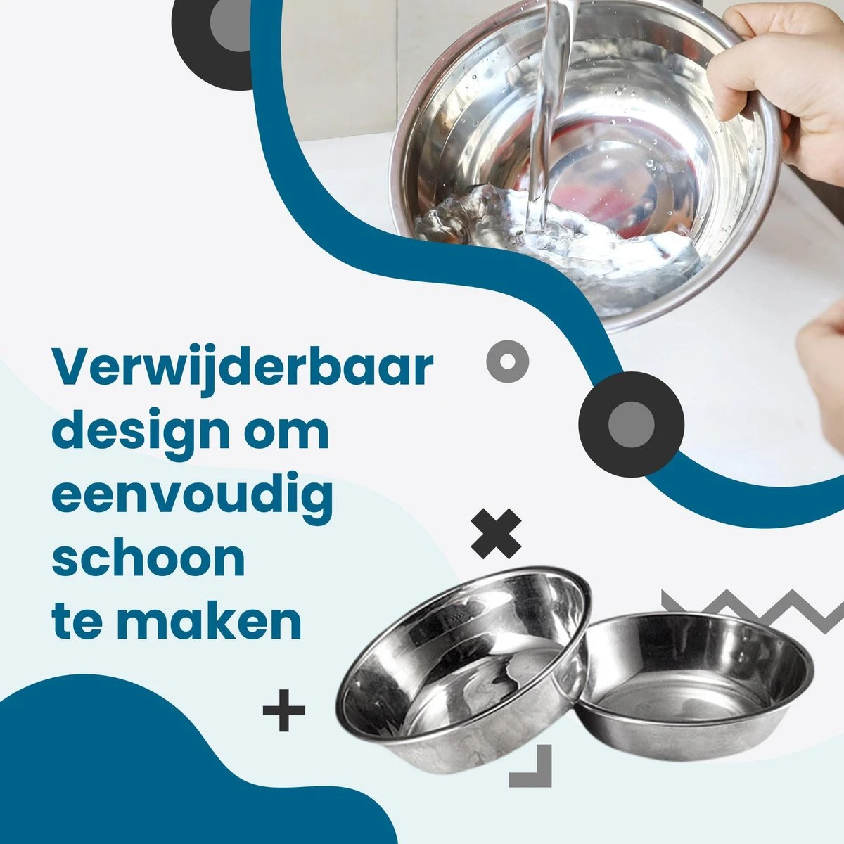 Dubbele Antislip Voerbak Hond - Eetbak En Drinkbak Kat - Hondenbak - Kattenvoerbak – Hondenvoerbak 6 Dubbele Antislip Voerbak Hond - Eetbak En Drinkbak Kat - Hondenbak - Kattenvoerbak – Hondenvoerbak - Afbeelding 6