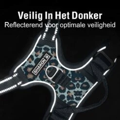 Antitrek Hondentuigje - Middelgrote Honden - Luipaard - Maat M - Borstring - Reflecterend -Dieren Product Winkel 1200x1200 2884