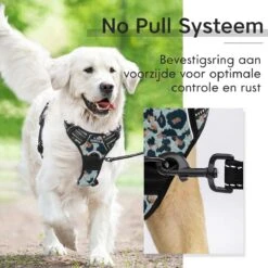 Antitrek Hondentuigje - Middelgrote Honden - Luipaard - Maat M - Borstring - Reflecterend -Dieren Product Winkel 1200x1200 2885