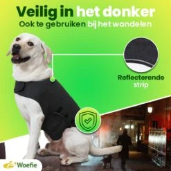 Woefie Honden Anti Stress Vest - Hond Blaffen - Maat S - Reflecterend - Thundershirt - Grijs -Dieren Product Winkel 1200x1200 3008