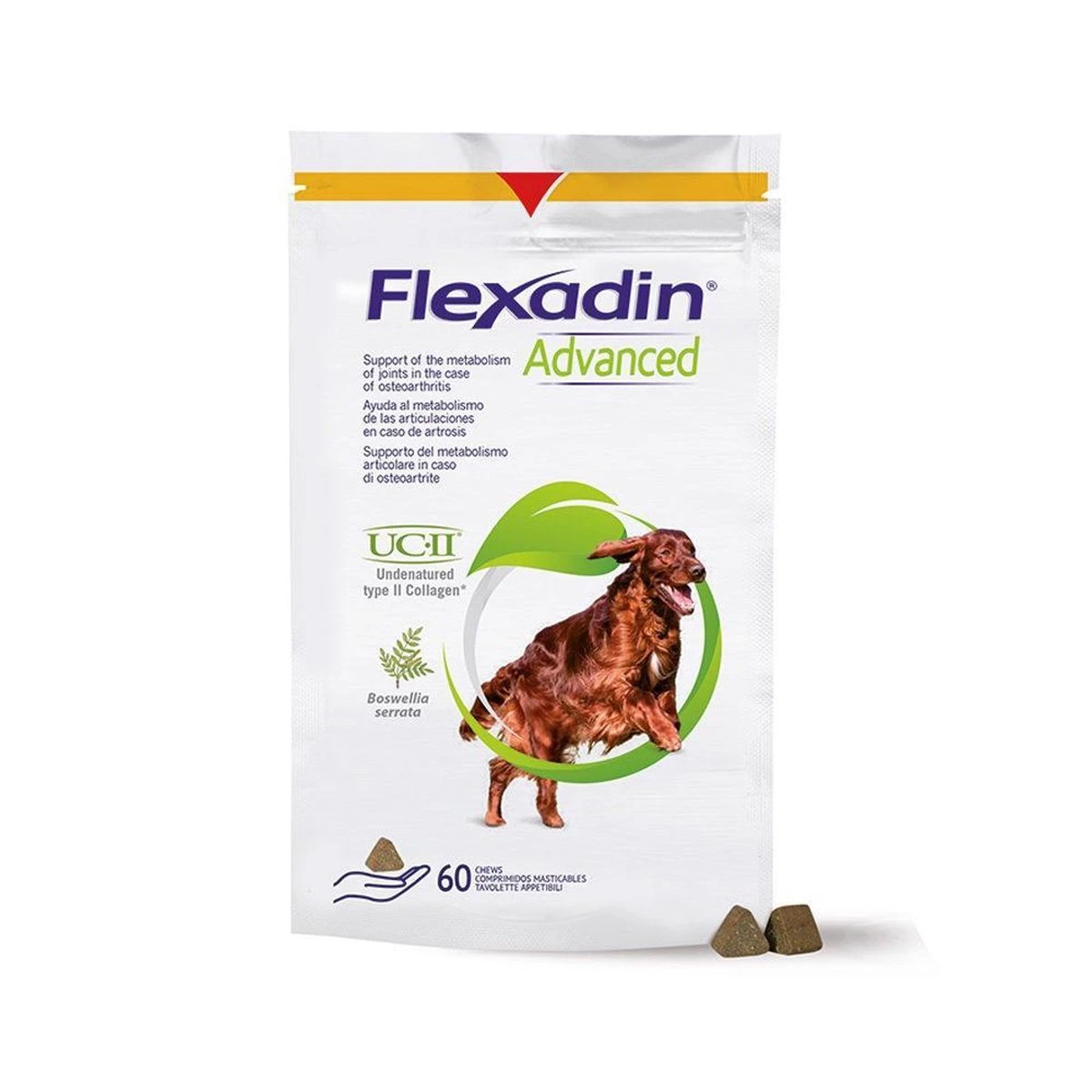 Vetoquinol Flexadin Advanced 60 Tabletten 1 Vetoquinol Flexadin Advanced 60 Tabletten