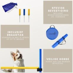 Agility Voor De Hond - Agility Set- Hondentunnel 300 Cm- Slalom Set - Horde - Startveld - Honden Behendigheidsset - 16 Delig - Tunnel - Slalom - Horde - Agility Set Voor De Hond - Agility Set -Dieren Product Winkel 1200x1200 3068