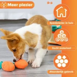 Premium Snuffelmat Voor Hond En Kat - Intelligentie Speelgoed - Snuffel Mat Puppy - IQ Hondenspeeltjes - Educatieve Training Huisdier - Snuffeltrainer Hondenpuzzel - Educatief Speelgoed - Vetalo -Dieren Product Winkel 1200x1200 3085