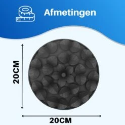 JT Products Siliconen Snuffelmat Zwart - Voor Hond En Kat – Puppy – Kitten – Konijn - Voerbak – Agility Voor De Hond - Honden Speelgoed Intelligentie – Denkspel Hond – Speelgoed Hondje Interactief – Anti Schrok Mat - Likmat -Dieren Product Winkel 1200x1200 3100