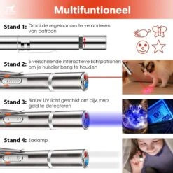 PetFriends Laserpen Voor Kat - USB Oplaadbaar - Laserpointer - Laserlampje - Kattenspeeltjes -Dieren Product Winkel 1200x1200 3131