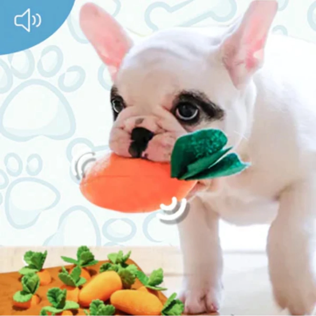 Snuffelmat Hond – Denkspel Hond – Honden Speelgoed – Hondenspel – Wortelveld 9 Snuffelmat Hond – Denkspel Hond – Honden Speelgoed – Hondenspel – Wortelveld - Afbeelding 9