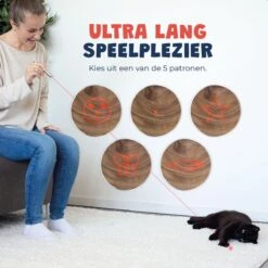 Laserpen - USB Oplaadbaar - Kattenspeeltjes - 7 Verschillende Standen - Laserlampje - RVS Zilver - Laser Pointer -Dieren Product Winkel 1200x1200 3148