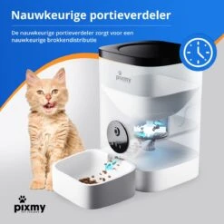 PIXMY - Automatische Voerbak Kat - 4L - Wi-Fi - Met App En Full HD Camera - Voerbak Kat 17 PIXMY - Automatische Voerbak Kat - 4L - Wi-Fi - Met App En Full HD Camera - Voerbak Kat -Dieren Product Winkel 1200x1200 315
