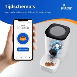 PIXMY - Automatische Voerbak Kat - 4L - Wi-Fi - Met App En Full HD Camera - Voerbak Kat 19 PIXMY - Automatische Voerbak Kat - 4L - Wi-Fi - Met App En Full HD Camera - Voerbak Kat -Dieren Product Winkel 1200x1200 317