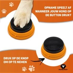 Vulpes Pets® PRO Praatknop Voor Honden Met Speelmat - Dogbuttons - Laat Uw Huisdier Spreken - Hondenspeelgoed - Honden Training - Inclusief E-Book En Speelmat -Dieren Product Winkel 1200x1200 3186